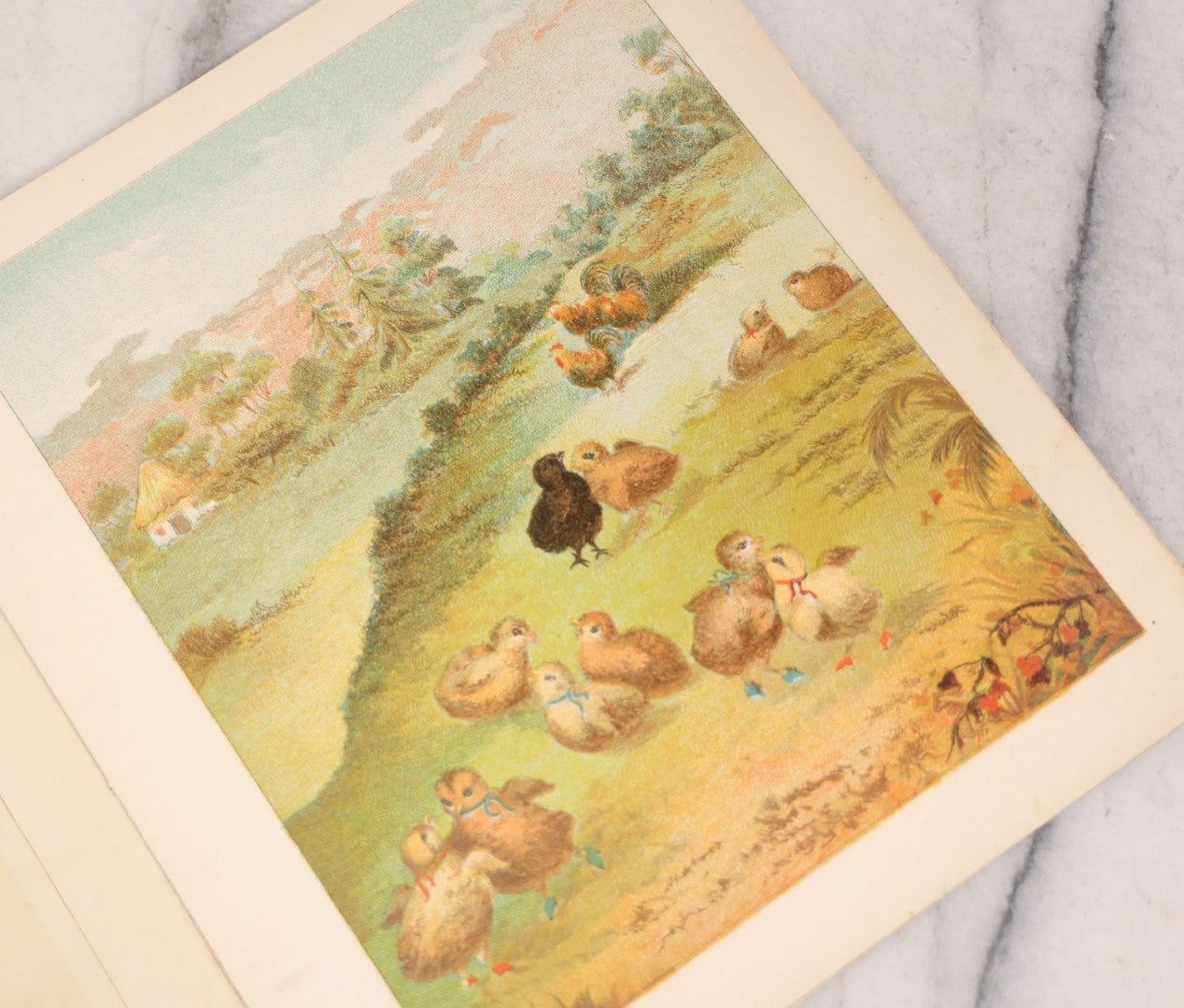 Lot 138 - Grouping Of Six Antique Children's Booklets Including "Country Sunshine" Illustrated By Walter R. Bothams, "The Chicken's Garden Party," Published By Dean & Son, London, "Dolly Mites," Published By Donohue & Co., Chicago, 1910, And Others