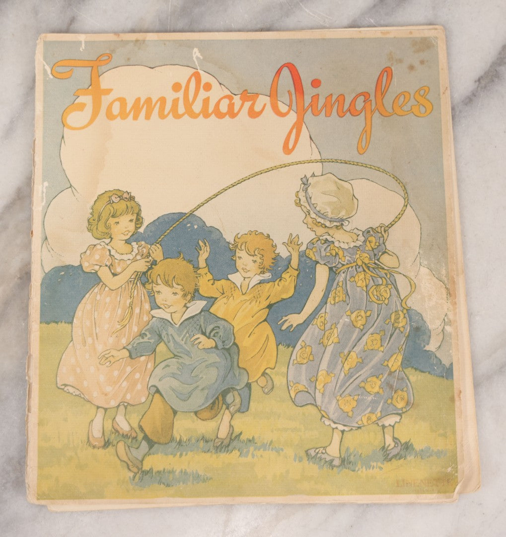 Lot 138 - Grouping Of Six Antique Children's Booklets Including "Country Sunshine" Illustrated By Walter R. Bothams, "The Chicken's Garden Party," Published By Dean & Son, London, "Dolly Mites," Published By Donohue & Co., Chicago, 1910, And Others