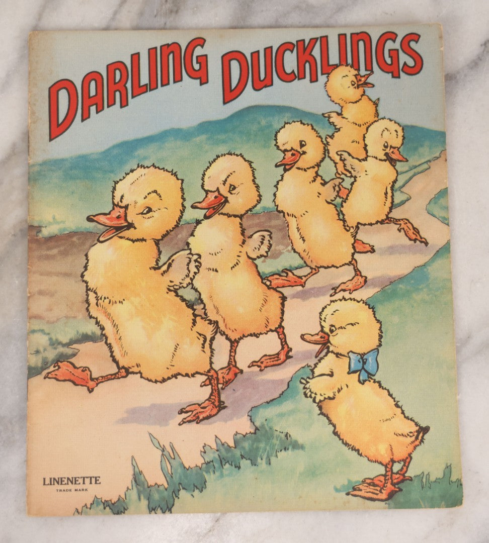 Lot 138 - Grouping Of Six Antique Children's Booklets Including "Country Sunshine" Illustrated By Walter R. Bothams, "The Chicken's Garden Party," Published By Dean & Son, London, "Dolly Mites," Published By Donohue & Co., Chicago, 1910, And Others