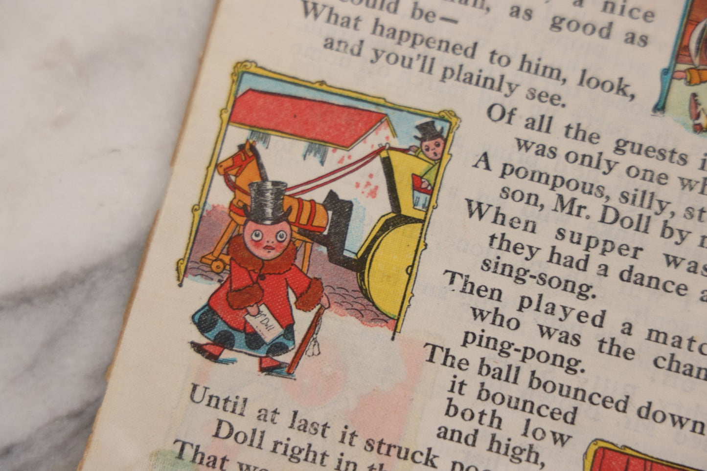 Lot 138 - Grouping Of Six Antique Children's Booklets Including "Country Sunshine" Illustrated By Walter R. Bothams, "The Chicken's Garden Party," Published By Dean & Son, London, "Dolly Mites," Published By Donohue & Co., Chicago, 1910, And Others