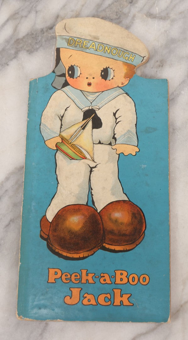 Lot 140 - Pair Of Vintage Die Cut Children's Books Including "Peek-A-Boo Pat" And "Peek-A-Boo Jack," Part Of The Peek-A-Boo Boys & Girls Series, Both Published By McLoughlin Bros. Inc., Springfield, Massachusetts, 1927