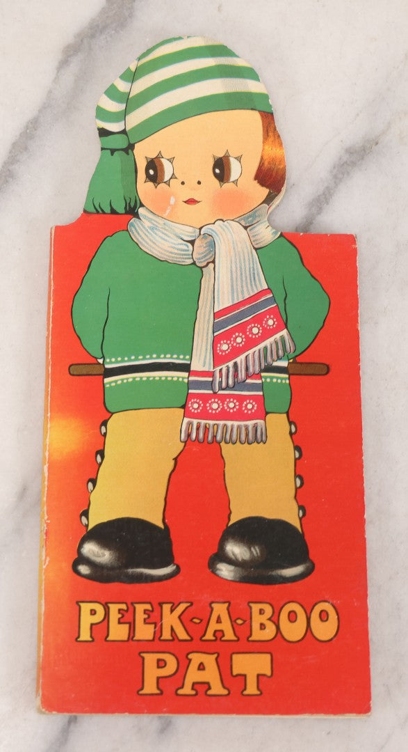 Lot 140 - Pair Of Vintage Die Cut Children's Books Including "Peek-A-Boo Pat" And "Peek-A-Boo Jack," Part Of The Peek-A-Boo Boys & Girls Series, Both Published By McLoughlin Bros. Inc., Springfield, Massachusetts, 1927