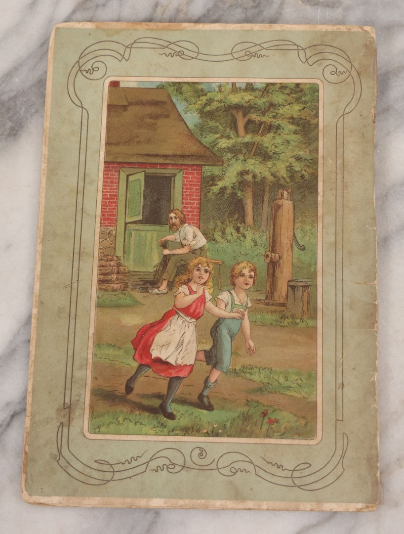Lot 141 - Pair Of Antique German Pop-Up Fairytale Books Including "Hansel And Grethel" And "Cinderella," Triumph Editions, Published By B. Wilmsen, Philadelphia, Printed In Germany With Accordion Crepe Paper Pop-Ups, Circa 1895