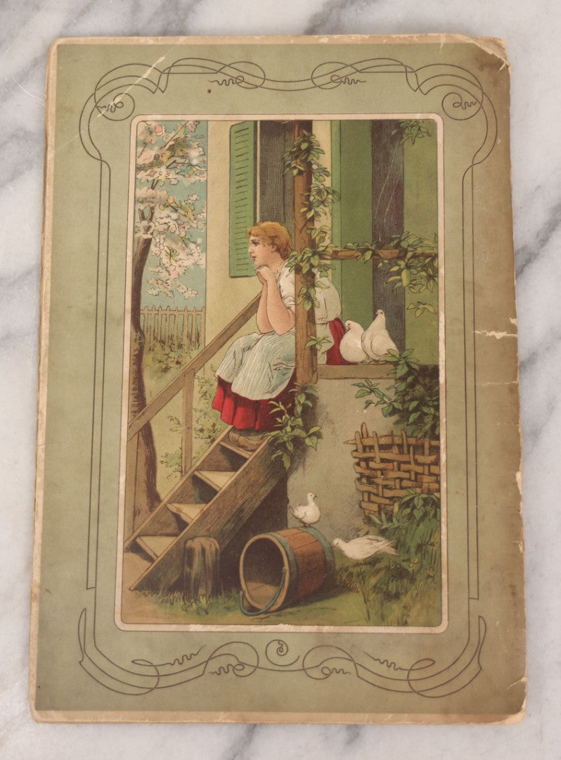 Lot 141 - Pair Of Antique German Pop-Up Fairytale Books Including "Hansel And Grethel" And "Cinderella," Triumph Editions, Published By B. Wilmsen, Philadelphia, Printed In Germany With Accordion Crepe Paper Pop-Ups, Circa 1895