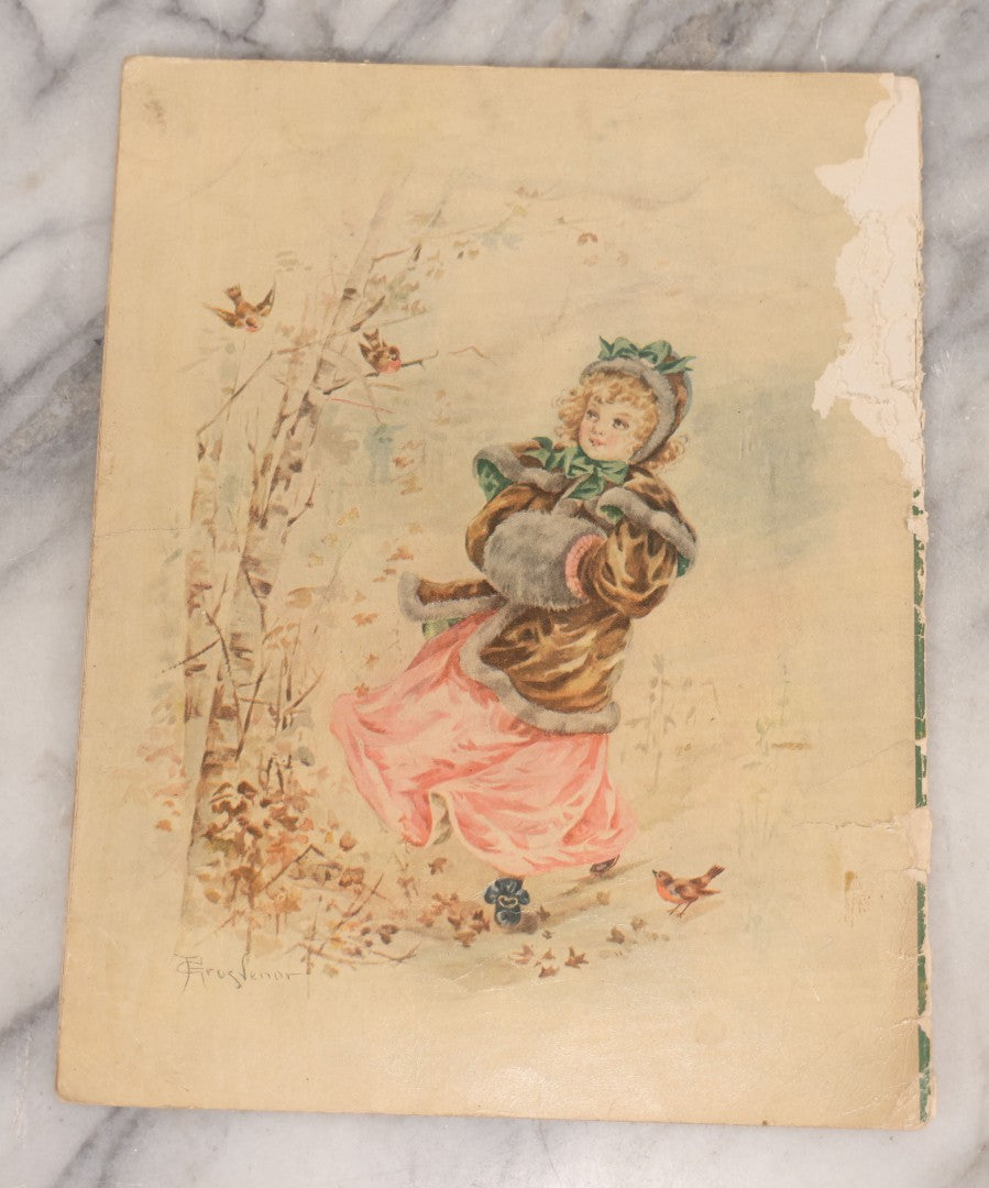 Lot 143 - Pair Of Antique Children's Books With Chromolithographs Including "Little Red Riding Hood" And "The Three Bears," Published By McLoughlin Bros., New York