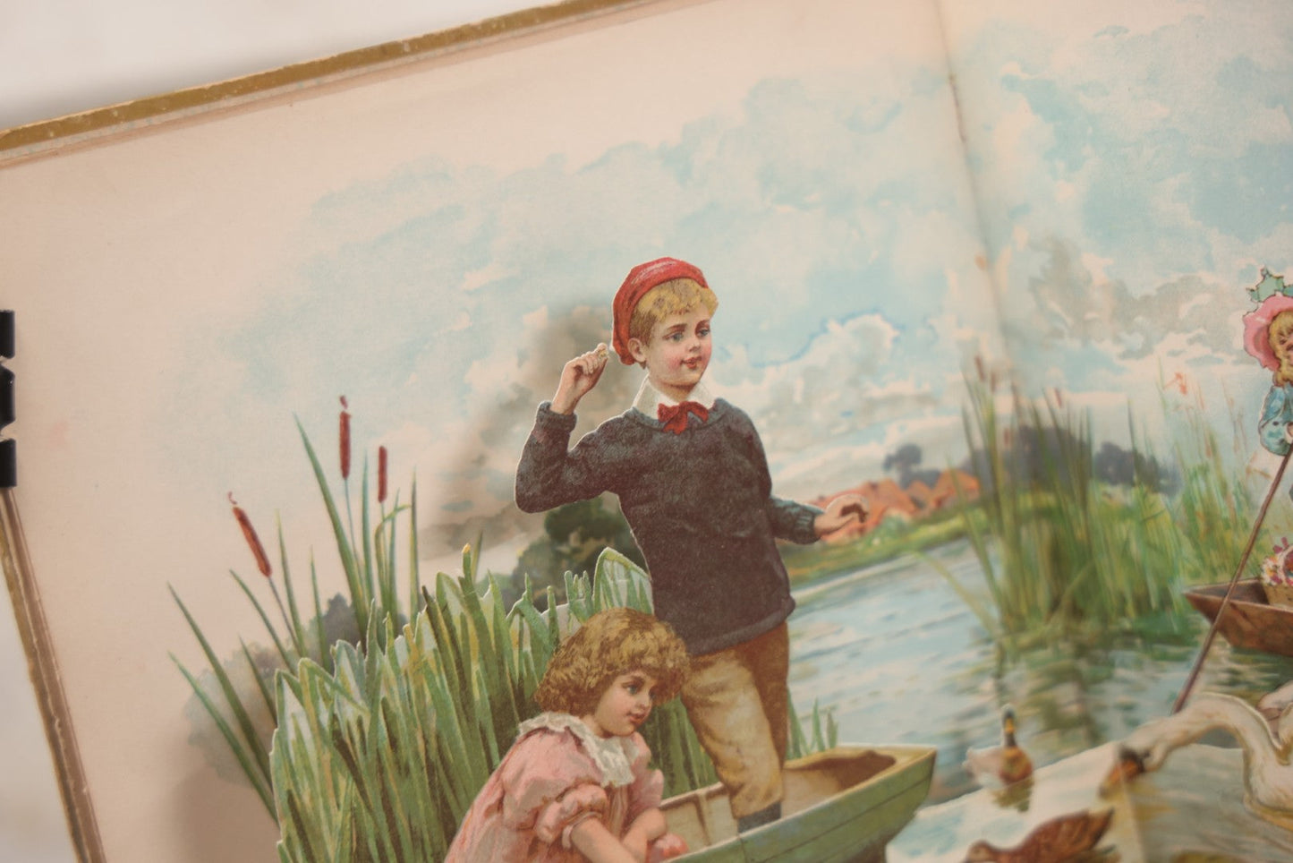 Lot 146 - "The Pets' Panorama," Antique Children's Pop-Up Book, Published By Ernest Nister, London, And E.P. Dutton & Co., New York, Printed In Bavaria, Circa 1895