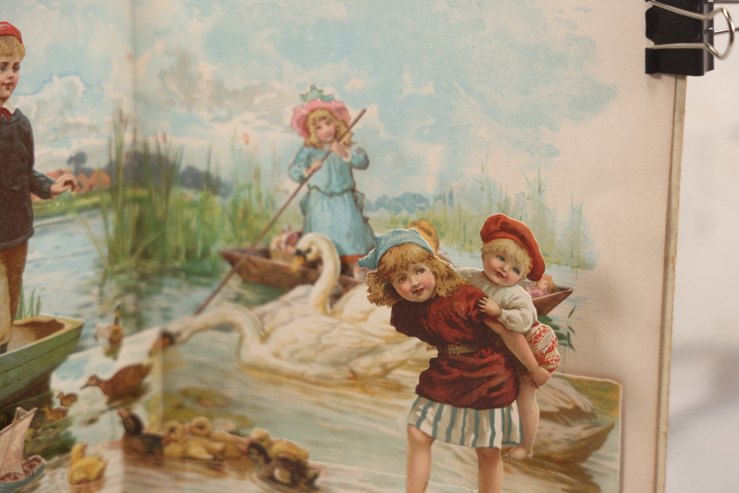 Lot 146 - "The Pets' Panorama," Antique Children's Pop-Up Book, Published By Ernest Nister, London, And E.P. Dutton & Co., New York, Printed In Bavaria, Circa 1895
