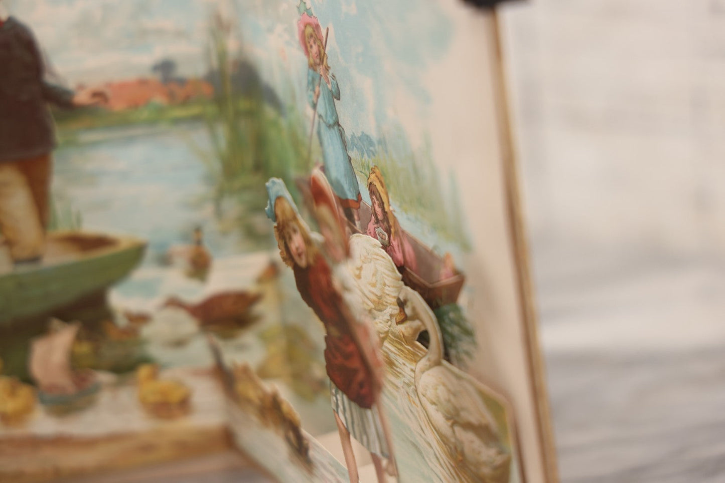 Lot 146 - "The Pets' Panorama," Antique Children's Pop-Up Book, Published By Ernest Nister, London, And E.P. Dutton & Co., New York, Printed In Bavaria, Circa 1895