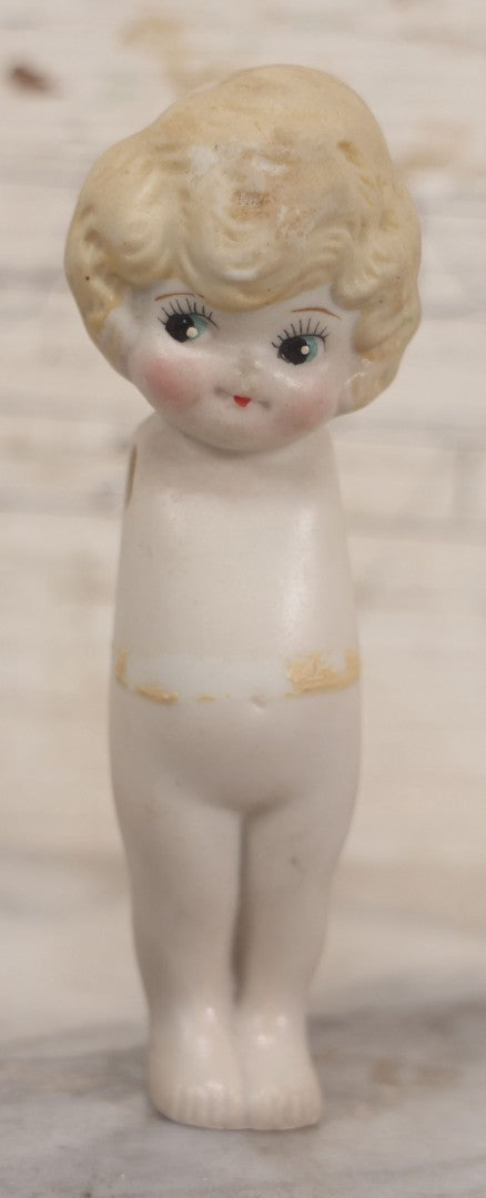 Miss Garite Lot 150 - Vintage Bisque Blond Kewpie Doll, Marked Made In Japan, Miss ...