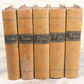 Lot 042 - Antique Set Of Five Edgar Allan Poe Works In German, “Edgar Allan Poe's Werke,” Published By J.C.C. Bruns' Verlag, Minden, Circa Early 20th Century
