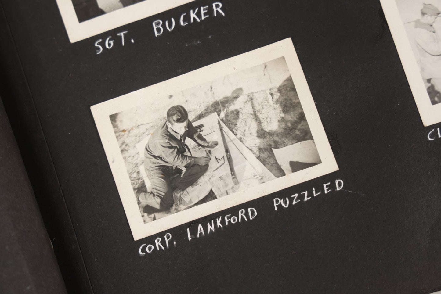 Lot 046 - Pair Of Vintage Snapshot Photo Albums Containing 600+ Photos Of Army National Guard Training & Life In The Lead Up To World War Two, 1938–1942, Albums Of Sgt. D.L. Dressler, With Notes Referencing Dec. 7, 1941 Pearl Harbor, Many Domestic Bases