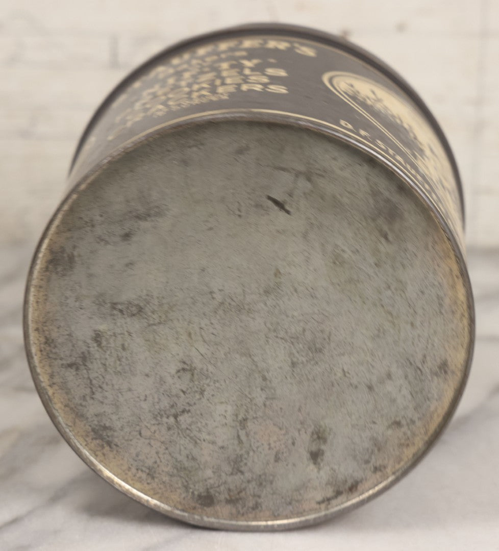 Lot 095 - Vintage D.F. Stauffer Biscuit Co. “Nif-Ty” Pretzels Cookies Crackers Tin, York, Pennsylvania, 5" H