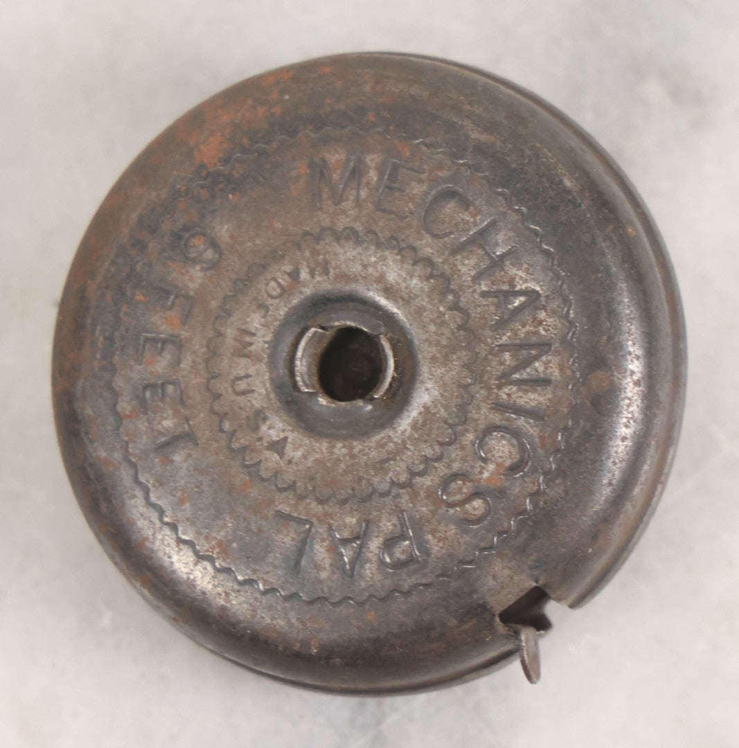Lot 108 - Antique Mechanic's Pal 6 Foot Steel Tape Measure, Made In U.S.A.