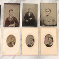 Lot 131 - Grouping Of Ten Antique Tintype Photographs, Including Two By M.D. Allen, Photographer, Fitchburg, Massachusetts