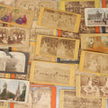 Lot 139 - Grouping Of 31 Antique And Vintage Stereoview 3D Photograph Cards, Mixed Subjects