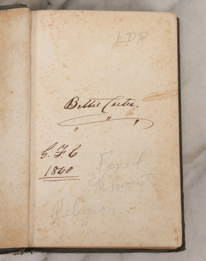 Lot 144 - "Mothers Of The Wise And Good" Antique Book On Motherhood By Jabez Burns, D.D., Seventh Edition, Published By Gould And Lincoln, Boston, Sheldon, Blakeman & Co., New York, And Geo. S. Blanchard, Cincinnati, 1857
