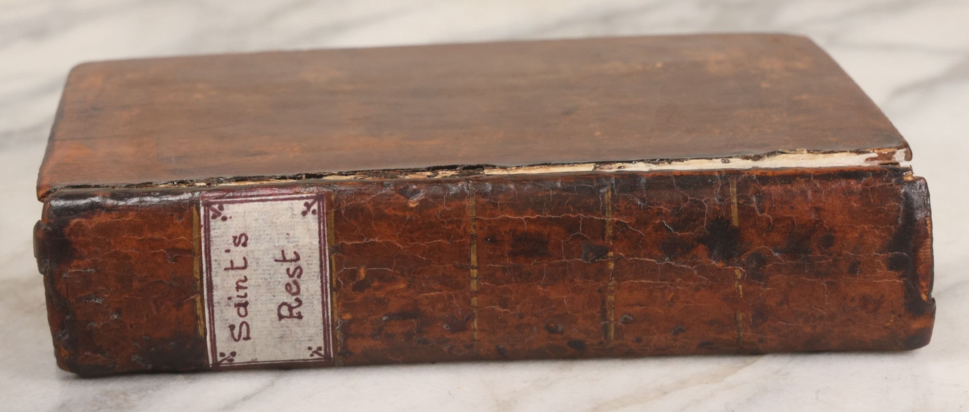 Lot 147 - "The Saint's Everlasting Rest" Antique Religious Book By Rev. Richard Baxter, With Writings By Rev. John Fletcher, Illustrated With Woodcuts, Published By Nuttall, Fisher, And Dixon, Liverpool, Stereotype Edition, Circa Early-Mid 19th Century