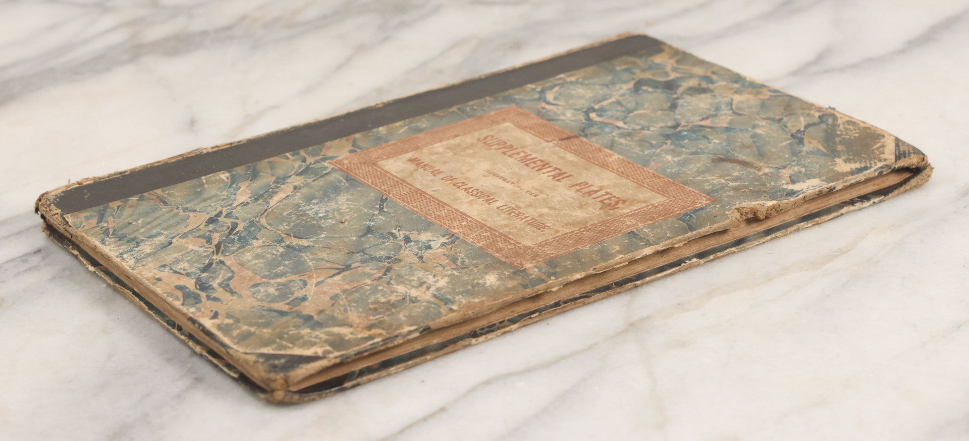 Lot 148 - "Supplemental Plates To The Manual Of Classical Literature" Antique Book Of Illustrations By N.W. Fiske, Professor In Amherst College, Published By Edward C. Biddle, Philadelphia, 1843