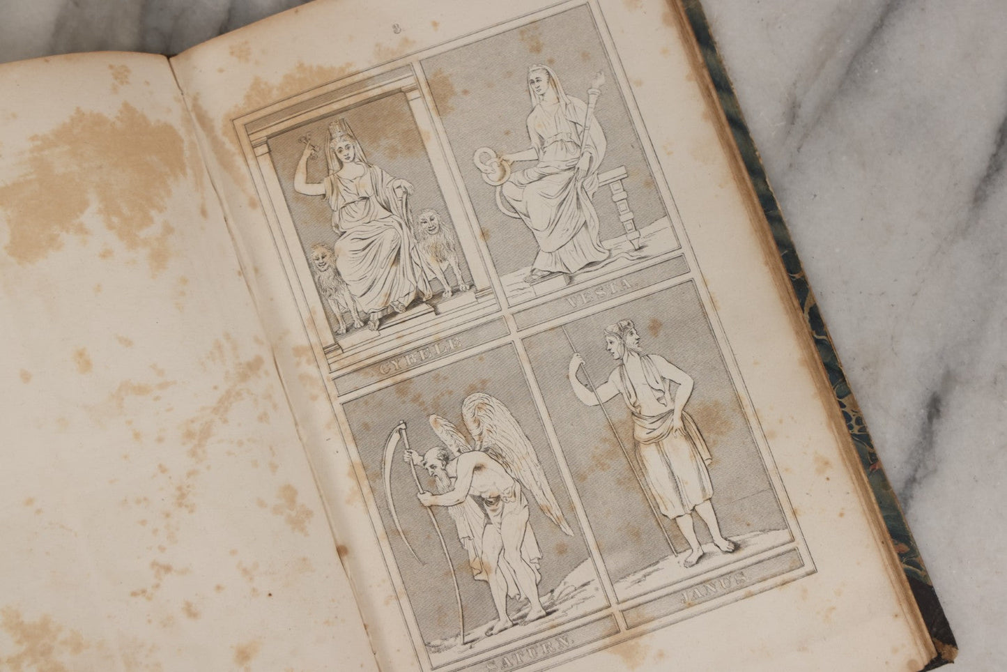 Lot 148 - "Supplemental Plates To The Manual Of Classical Literature" Antique Book Of Illustrations By N.W. Fiske, Professor In Amherst College, Published By Edward C. Biddle, Philadelphia, 1843