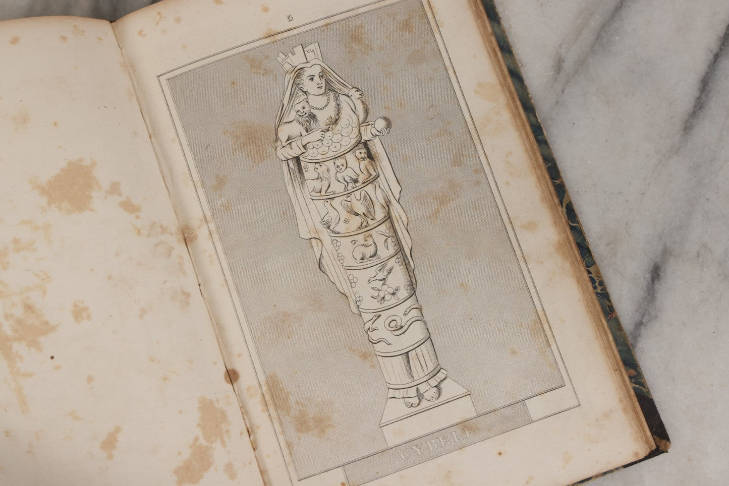 Lot 148 - "Supplemental Plates To The Manual Of Classical Literature" Antique Book Of Illustrations By N.W. Fiske, Professor In Amherst College, Published By Edward C. Biddle, Philadelphia, 1843