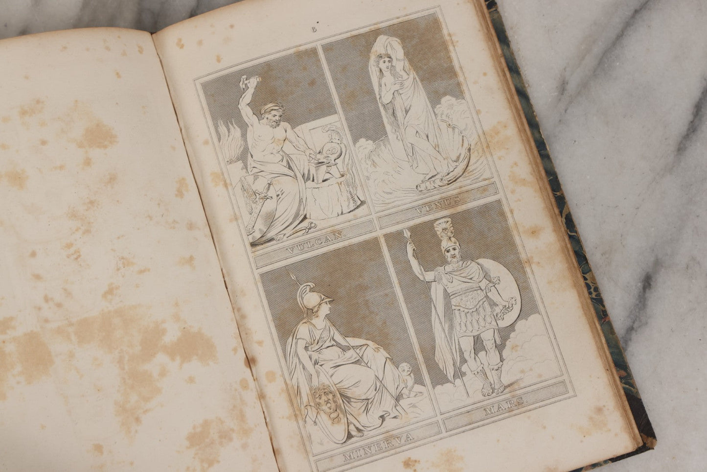 Lot 148 - "Supplemental Plates To The Manual Of Classical Literature" Antique Book Of Illustrations By N.W. Fiske, Professor In Amherst College, Published By Edward C. Biddle, Philadelphia, 1843
