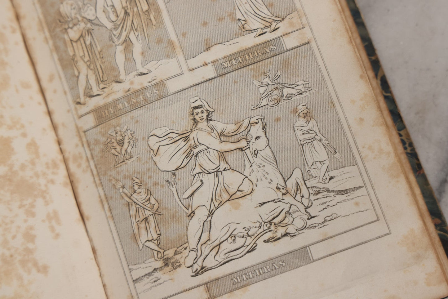 Lot 148 - "Supplemental Plates To The Manual Of Classical Literature" Antique Book Of Illustrations By N.W. Fiske, Professor In Amherst College, Published By Edward C. Biddle, Philadelphia, 1843