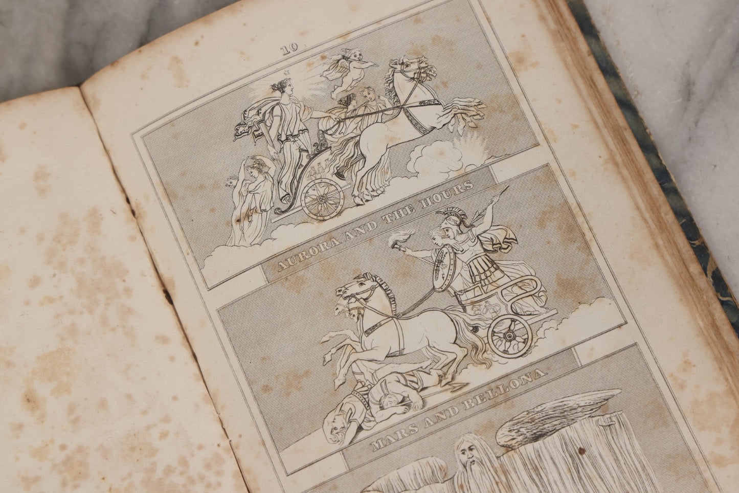 Lot 148 - "Supplemental Plates To The Manual Of Classical Literature" Antique Book Of Illustrations By N.W. Fiske, Professor In Amherst College, Published By Edward C. Biddle, Philadelphia, 1843