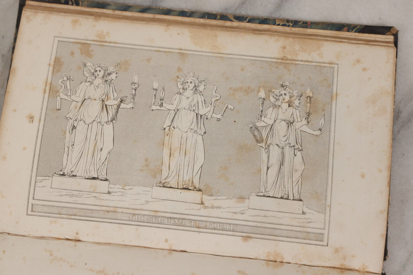 Lot 148 - "Supplemental Plates To The Manual Of Classical Literature" Antique Book Of Illustrations By N.W. Fiske, Professor In Amherst College, Published By Edward C. Biddle, Philadelphia, 1843