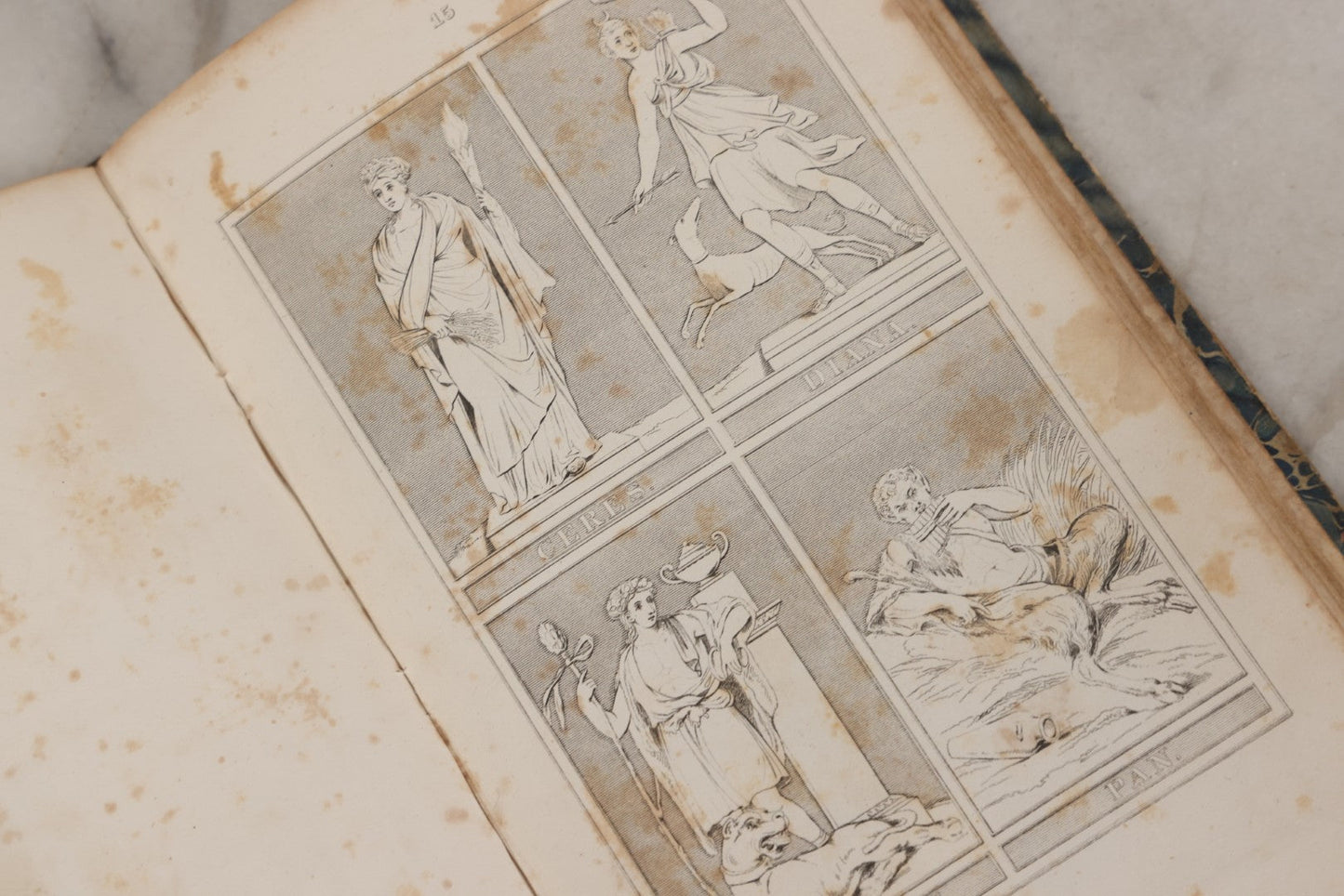 Lot 148 - "Supplemental Plates To The Manual Of Classical Literature" Antique Book Of Illustrations By N.W. Fiske, Professor In Amherst College, Published By Edward C. Biddle, Philadelphia, 1843