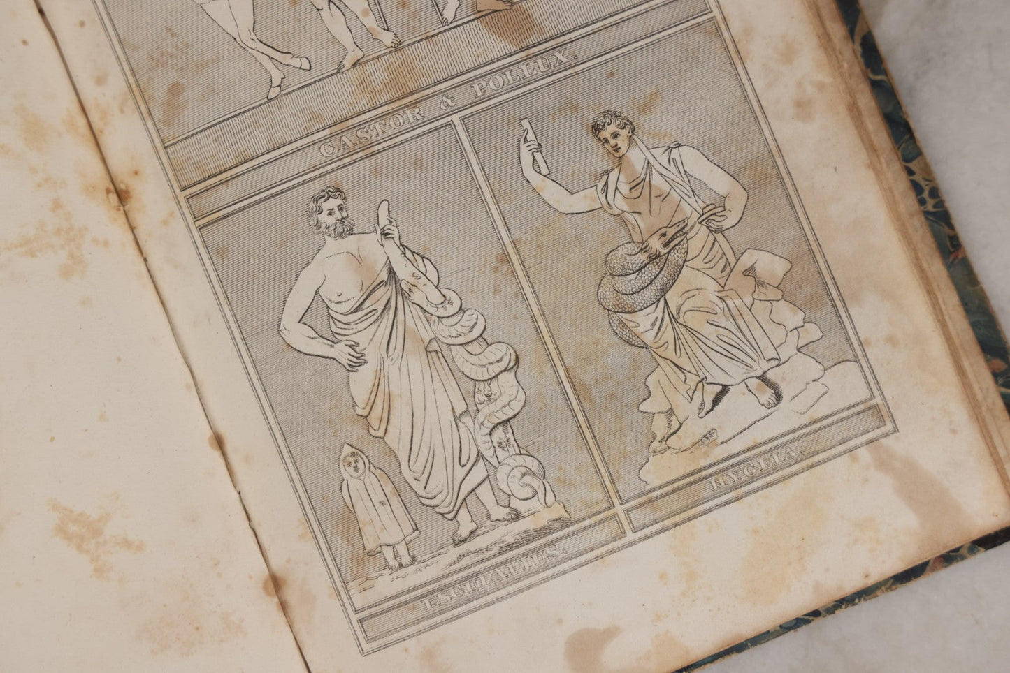 Lot 148 - "Supplemental Plates To The Manual Of Classical Literature" Antique Book Of Illustrations By N.W. Fiske, Professor In Amherst College, Published By Edward C. Biddle, Philadelphia, 1843