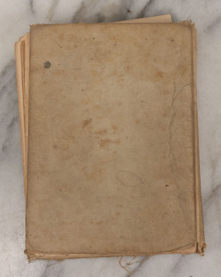 Lot 150 - "Alice's Adventures In Wonderland" Antique Children's Book By Lewis Carroll, Illustrated In Colors, Published By Gilbert H. McKibbin, New York, The Manhattan Young People's Library, Note Poor Condition