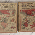 Lot 151 - "The Adventures Of Buster Bear" & "The Adventures Of Jimmy Skunk" Vintage Children's Books By Thornton W. Burgess, Illustrated By Harrison Cady, Published  By Little, Brown, And Company, Boston, 1926 & 1920
