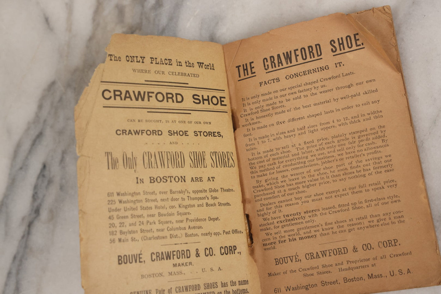 Lot 152 - "Black Beauty: His Grooms And Companions" Antique Paperback Book Published By The American Humane Education Society, Boston, Circa Late 19th Century, Advertisement For The Crawford Shoe