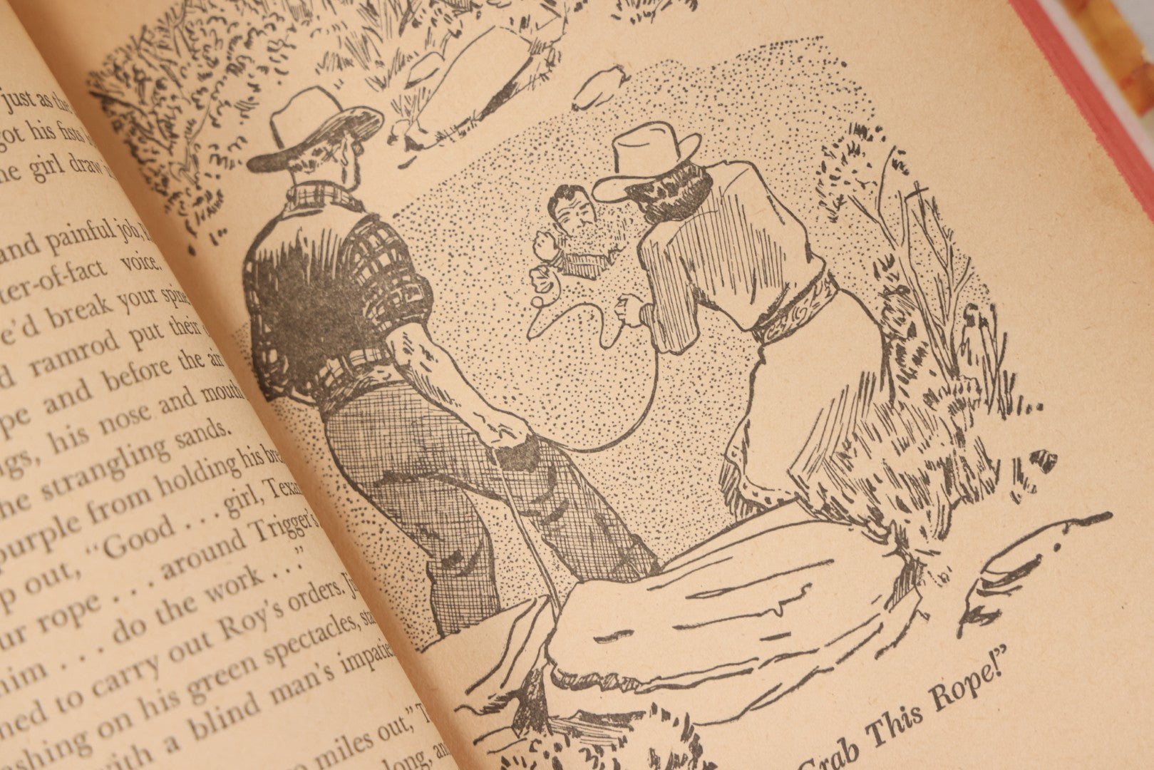 Lot 153 - "Roy Rogers And The Ghost Of Mystery Rancho" Vintage Western Adventure Book By Walker A. Tompkins, Illustrated By Andrew Bensen, Published By Whitman Publishing Company, Racine, Wisconsin