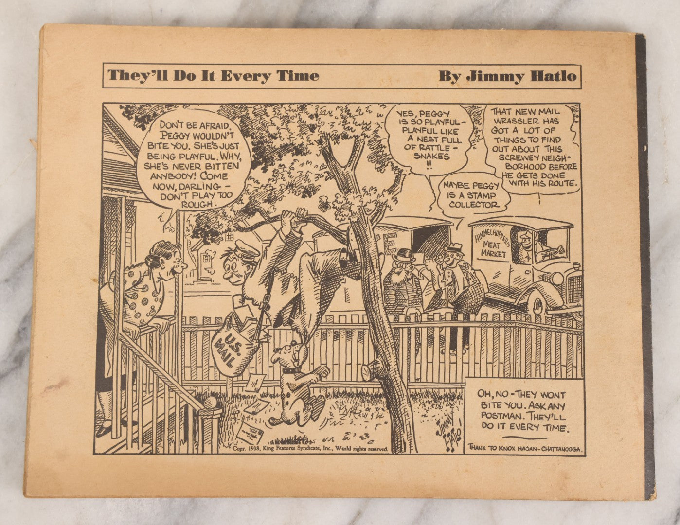 Lot 158 - "They'll Do It Every Time" Vintage Comic Book By Jimmy / Jimmie Hatlo, 100 Pages, Published By David McKay Company, Philadelphia, 1939