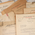 Lot 168 - Grouping Of Vintage Correspondence On Indoor Football Game By Philip T. Brown, Tenney Management, Including Patent Information And Letters With Milton Bradley Co., Parker Brothers, R.H. Macy & Co., And A.G. Spalding & Bros., 1933