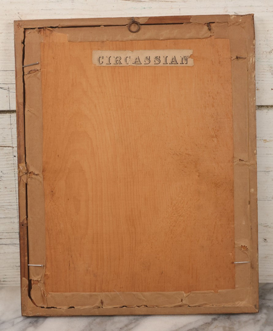 Lot 176 - Antique Hand-Colored Print, Originally Cover Of “Circassian Polka” By Charles Louis Napoléon D'Albert, Possibly Depicting Imam Shamil (1797–1871), In Frame, 10-3/8" x 12-7/8"