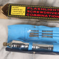 Lot 184 - Vintage Ashflash Flashlight And Screwdriver Combination Tool No. Sc-5 In Original Box