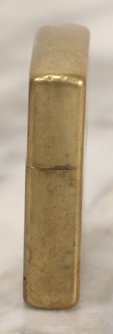 Lot 188 - Vintage Zippo Brass Lighter, Dated 1994, With Insert