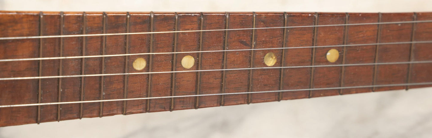 Lot 048 - Vintage Wooden Banjo-Ukulele (Banjo-Lele) With Partial Restoration And Updated Hardware, 21" L