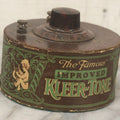 Lot 103 - Antique "The Famous Improved Kleer-Tone" Radio Tuner Variable Capacitor With Bakelite Knob And Cherub Motif Paper Wrap, 1920s