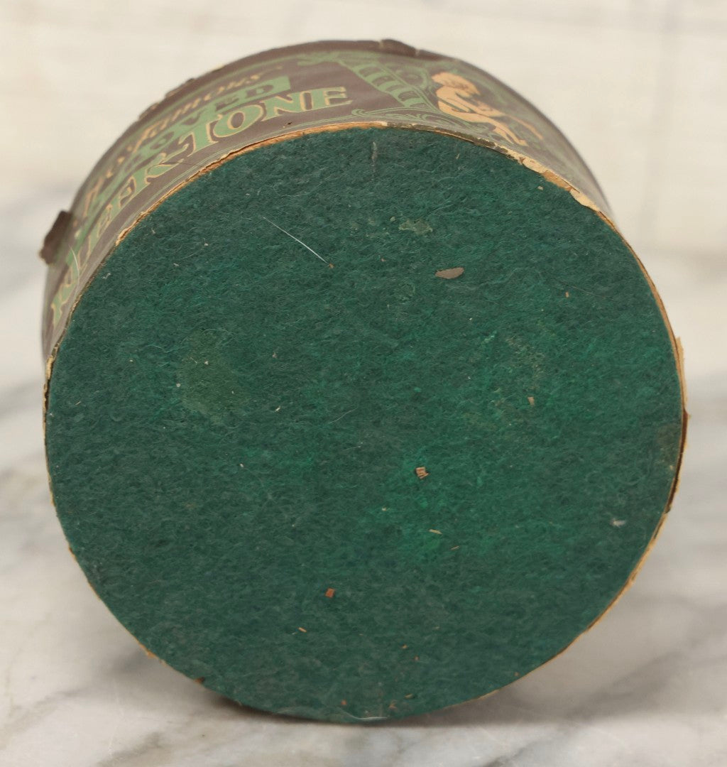 Lot 103 - Antique "The Famous Improved Kleer-Tone" Radio Tuner Variable Capacitor With Bakelite Knob And Cherub Motif Paper Wrap, 1920s