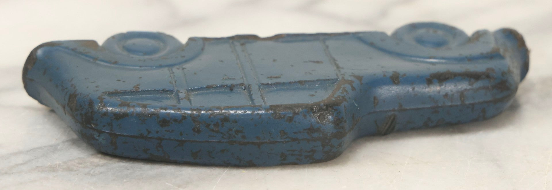 Lot 104 - Vintage Flat Rubber Sedan Toy Car, Attributed To Judy Toys, Made In USA., 1930s