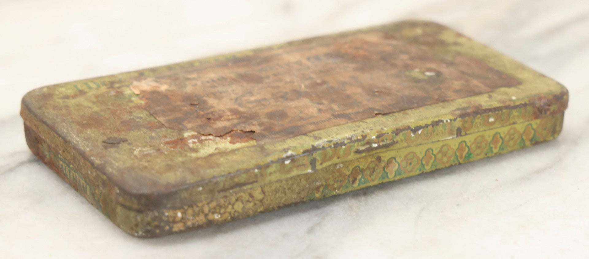 Lot 123 - Grouping Of Six Antique Watchmakers Mainspring Parts Tins Including Waltham, M. Myers, Elgin National, And Meyer Jewelry Co.