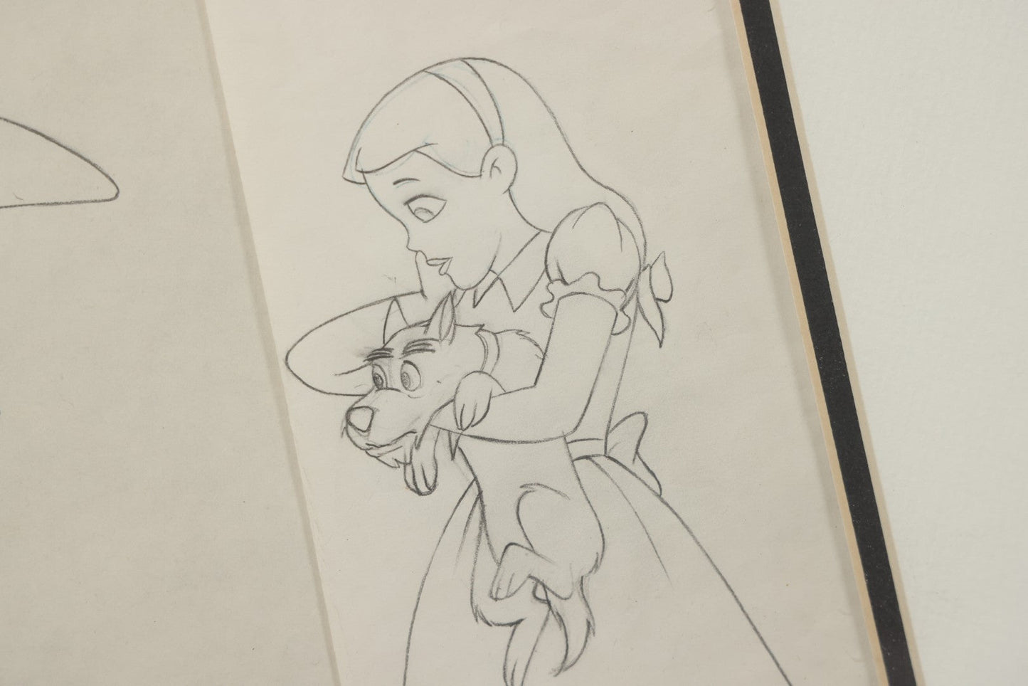 Lot 141 - Vintage Original Hand-Painted Animation Production Cel Featuring Mombi The Witch And Dorothy With Toto From "Journey Back To Oz," Filmation Associates, 1972, With Certificate Of Authenticity, 18-1/4" x 25-1/4"