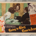 Lot 145 - Vintage Lobby Card From The All-Black Cast Gospel Race Film "Going To Glory ... Come To Jesus" Depicting A Barroom Temptation Scene With The Devil's Influence, Royal Gospel Productions, Circa 1946–1947, Lost Film, 14" x 11"
