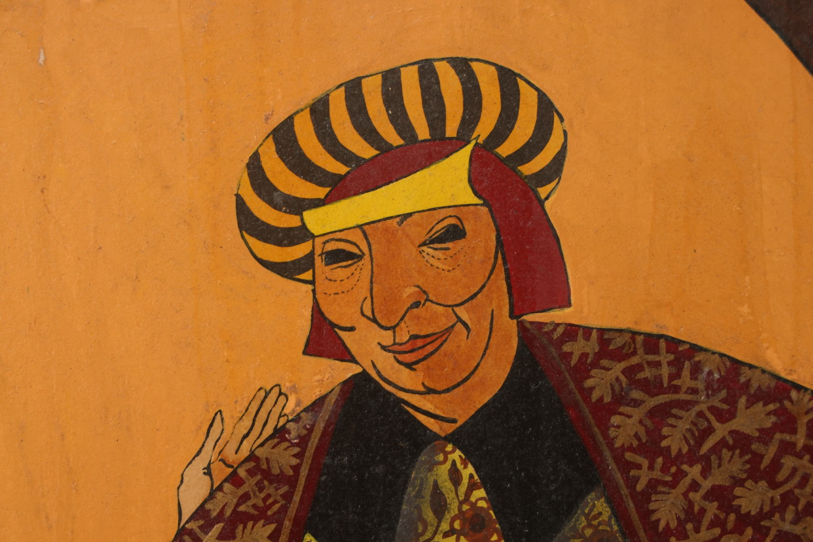 Lot 148 - Vintage Hand-Painted Theatrical Set And Costume Design Depicting Two Renaissance Figures In Ornate Costume By Robert E. Van Rosen (1904–1966), Gauche On Bainbridge Illustration Board No. 80, 1920s 15" x 20"