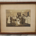 Lot 153 - Antique Boarded Photograph Of Cast Of “Kentucky Belle” Theatrical Production By The Elizabethtown Alumni Association, Heisey Auditorium, Photographed By Bishop, Circa 1910–1911, 10-7/8" x 8-7/8"