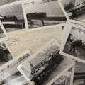 Lot 184 - Grouping Of 17 Vintage Snapshot Photographs Of New England Live Steamers Miniature Railroad Club Showing Men, Children, And Scale Trains, In Envelope As Found