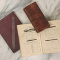 Lot 199 - Grouping Of Three Antique Workshop Booklets Including Morse Twist Drill And Machine Company Catalogue 1898; The Standard Tool Co. Catalogue 1893; And Merrill & Macintire Blank Graph Notebook, Salem, Massachusetts